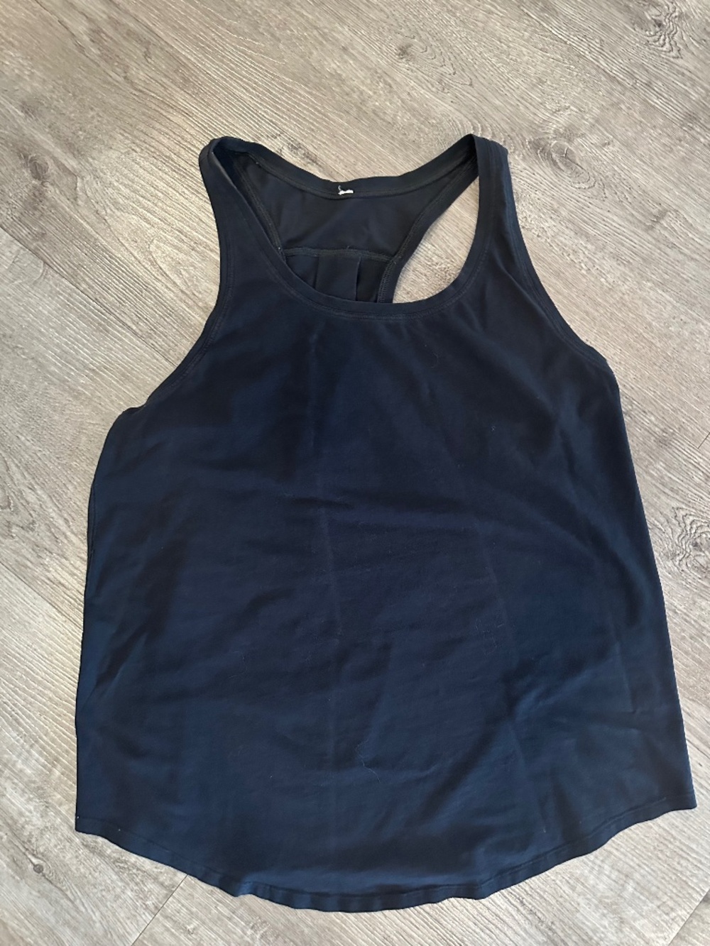 LULULEMON Love Tank Top *Pleated Black. Size 12 - Picture 3 of 5